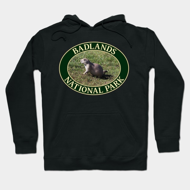 Prairie Dog at Badlands National Park in South Dakota Hoodie by GentleSeas